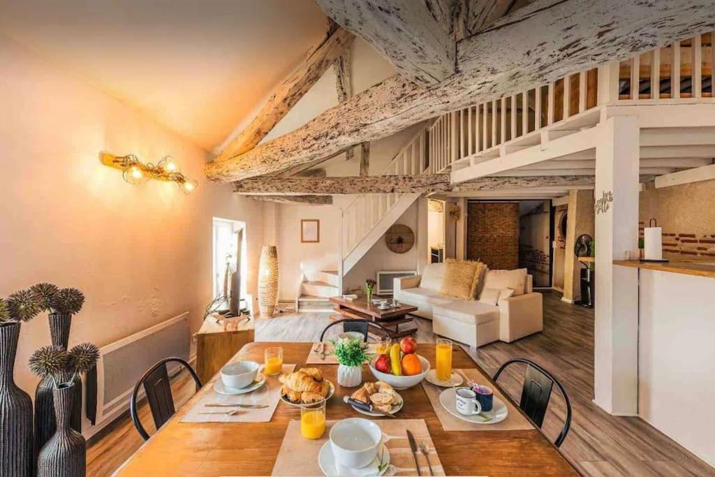 Appartement Cocooning, Climatise, Au Coeur D'Agen Kültér fotó