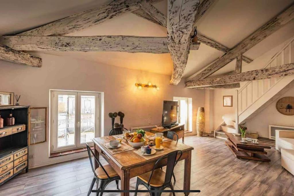 Appartement Cocooning, Climatise, Au Coeur D'Agen Kültér fotó